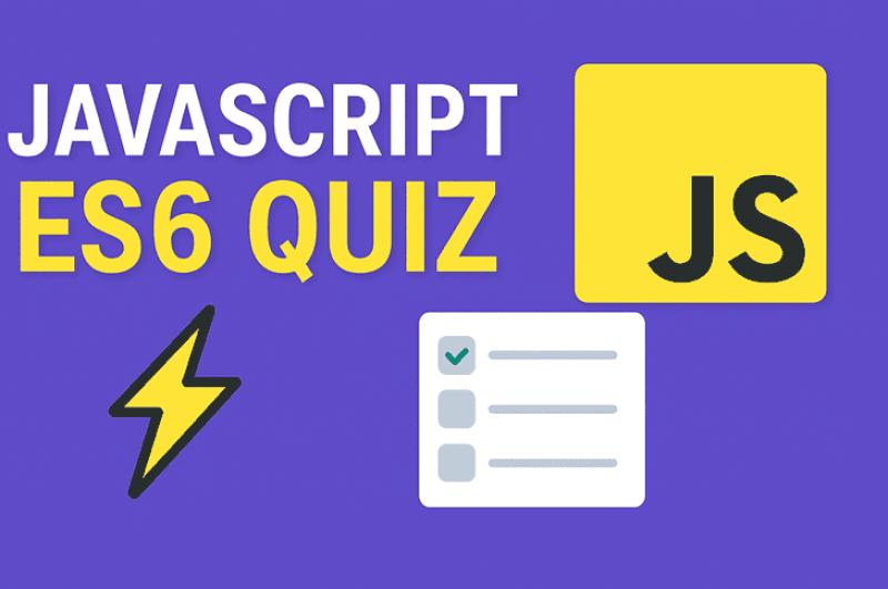Complete ES6 Features Challenge Quiz