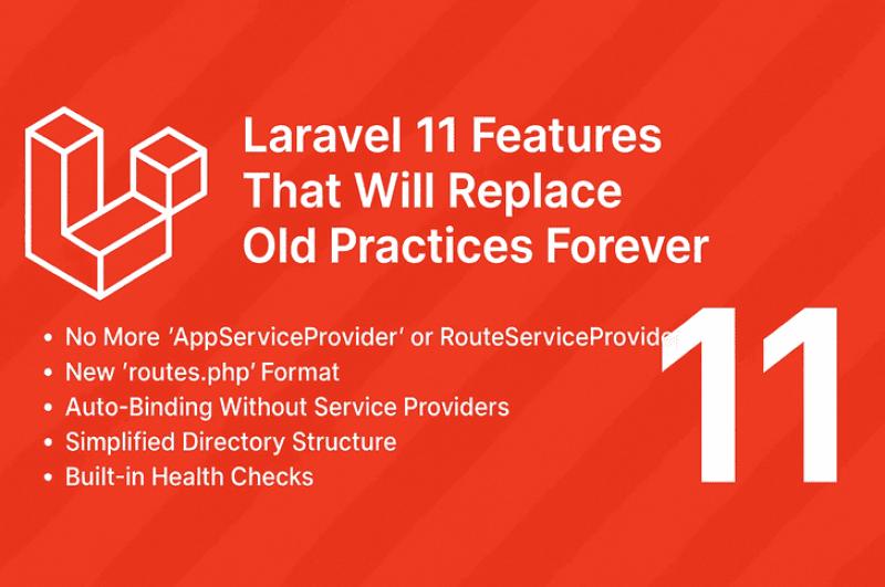 Laravel 11 Features That Will Replace Old Coding Practices Forever